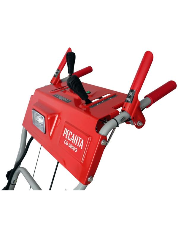 Снегоуборщик Ресанта СБ 6000Э, 8 л.с., самоходный, ск. 6/2, шир/выс 62/54 см, электростарт
