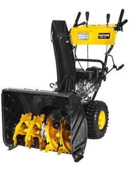 Снегоуборщик Huter SGC 8.0, 8 л.с., самоходный, ск. 6/2, шир/выс 62/53 см, подогрев рукояток