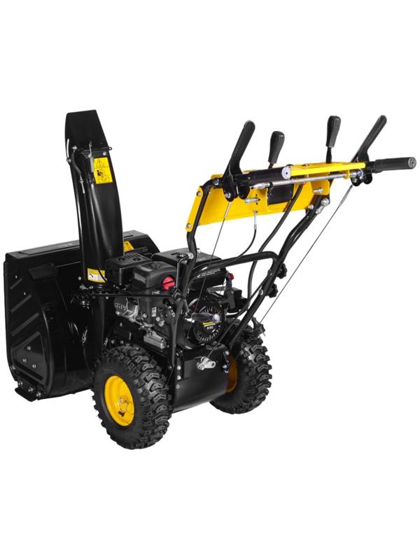 Снегоуборщик Huter SGC 8.0, 8 л.с., самоходный, ск. 6/2, шир/выс 62/53 см, подогрев рукояток