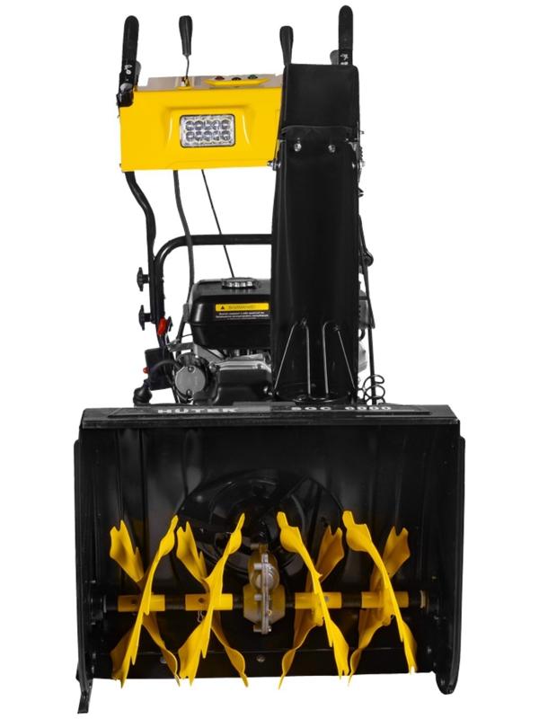 Снегоуборщик Huter SGC 8.0, 8 л.с., самоходный, ск. 6/2, шир/выс 62/53 см, подогрев рукояток