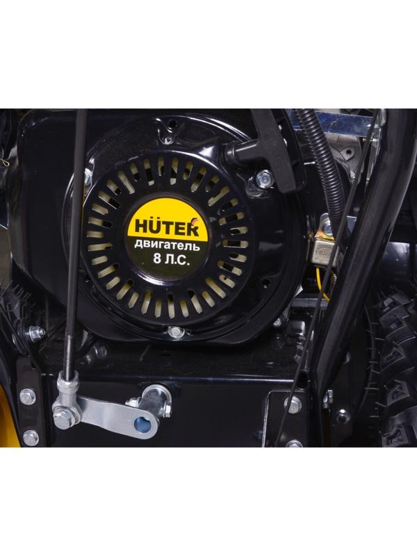 Снегоуборщик Huter SGC 8.0, 8 л.с., самоходный, ск. 6/2, шир/выс 62/53 см, подогрев рукояток