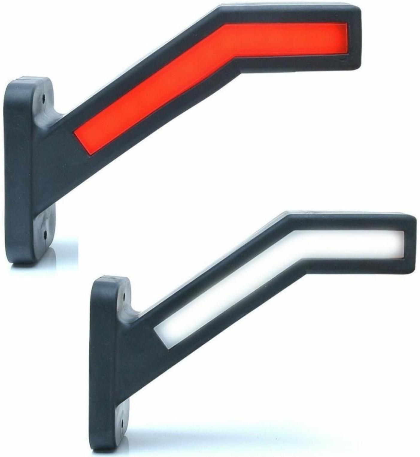 Боковой сигнальный маркер, с сигналом поворота, универсальный, 6000 К, 22 х 10 х 4 см, 2 шт