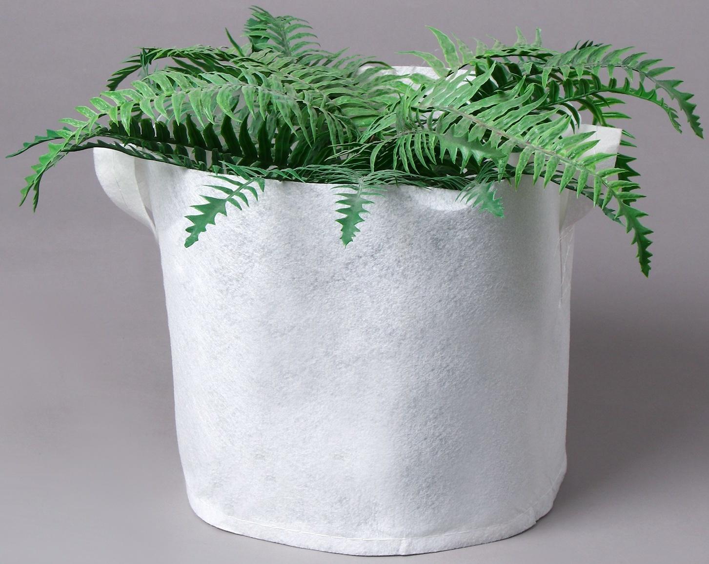 Контейнер с ручками, 14,7 л, 28 × 24 см, плотность 130 г/м², Greengo