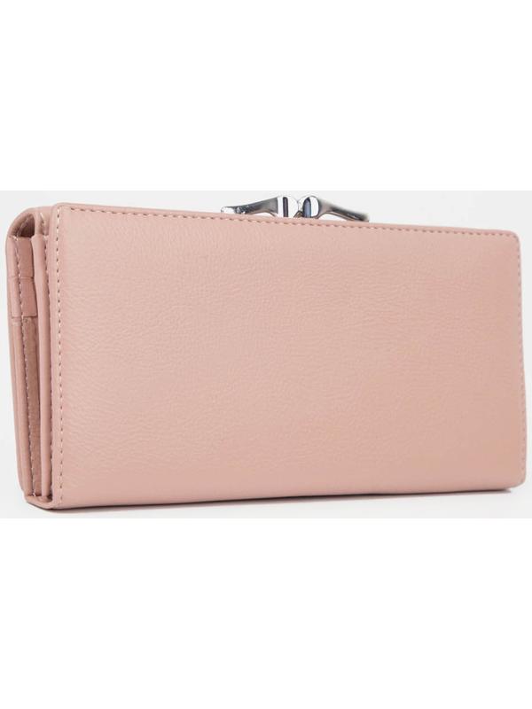 Кошелёк на магнитах, цвет розовый