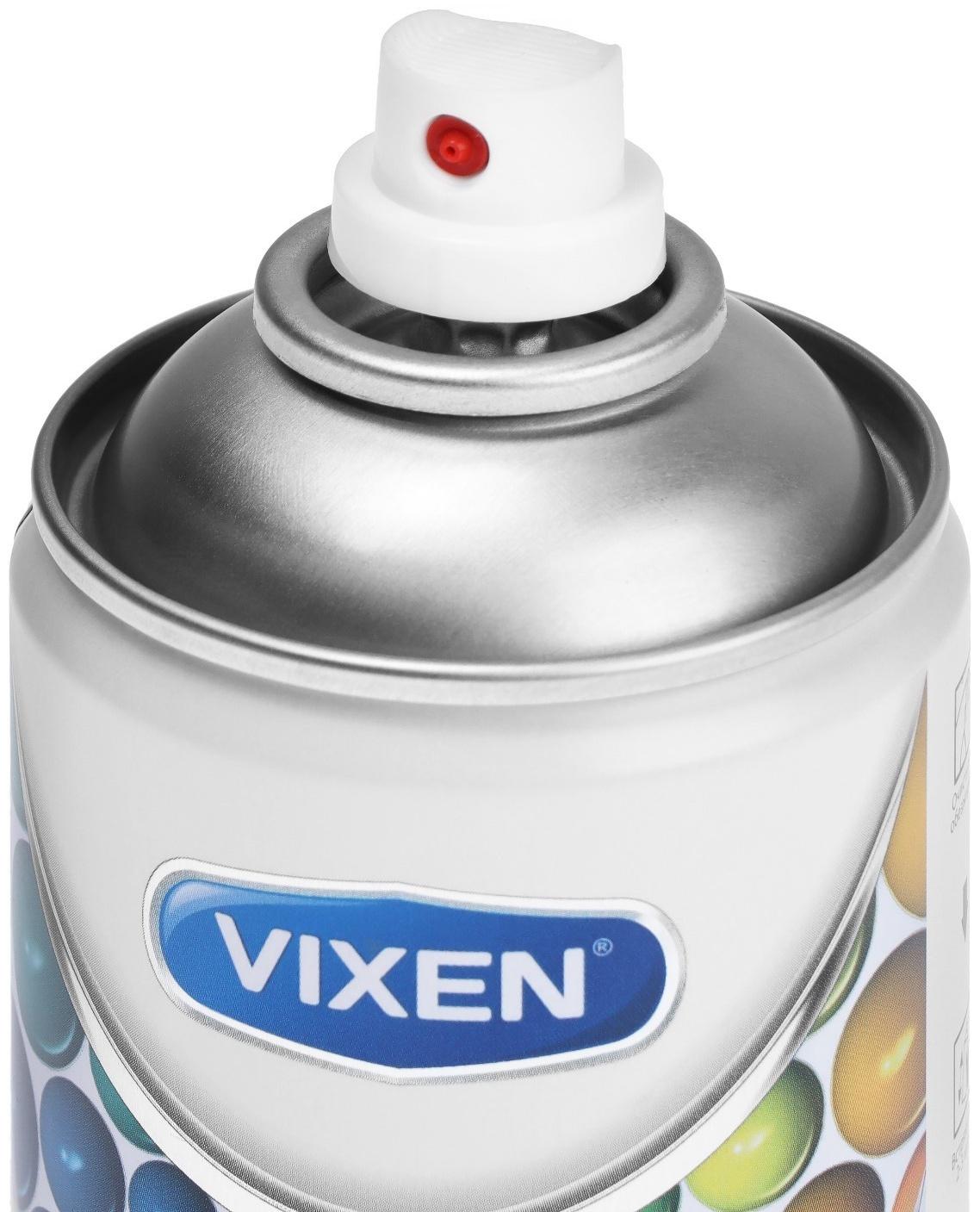 Эмаль универсальная VIXEN, белая матовая RAL 9003, аэрозоль, 520 мл VX-10903