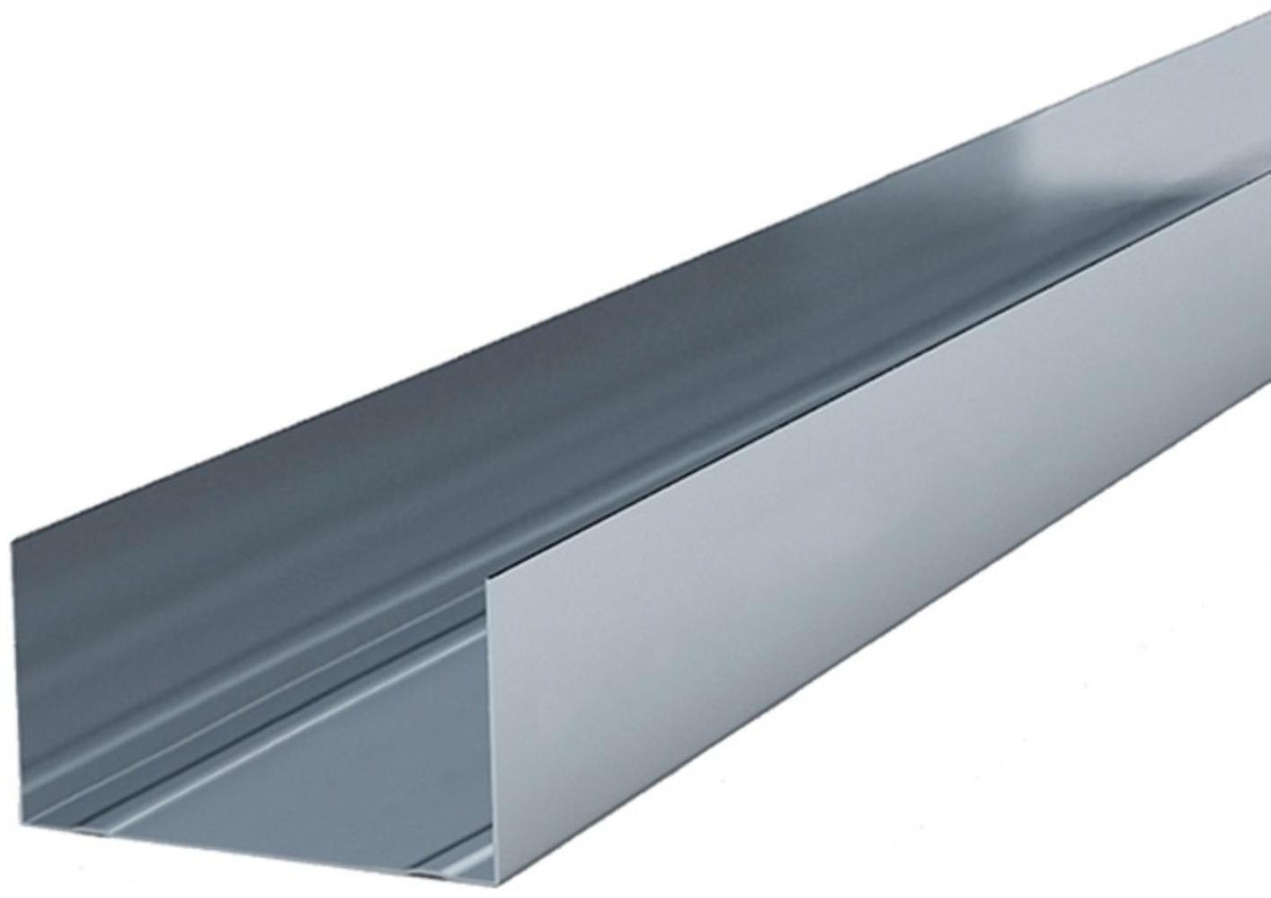 Профиль направляющий (ПН-4) 0,6мм, 75х40х3000 мм