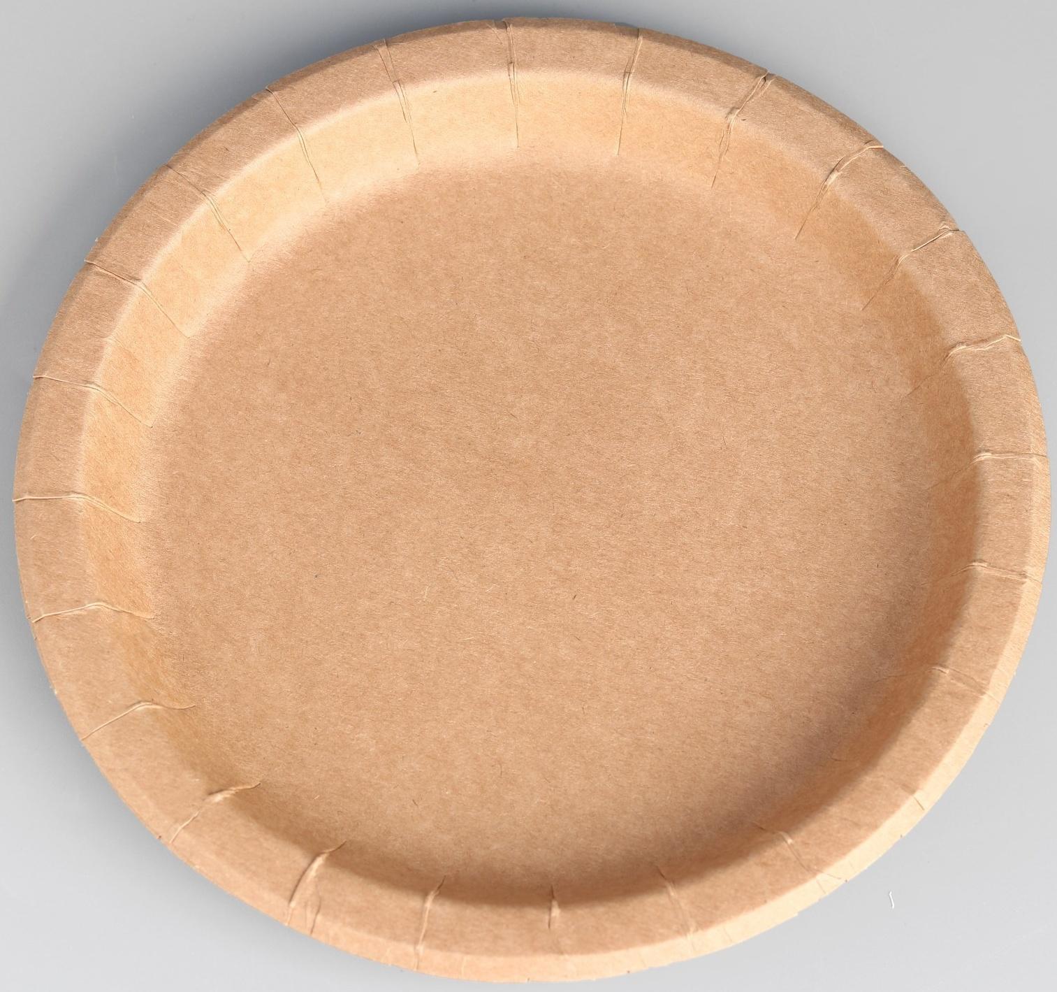 Тарелка одноразовая 