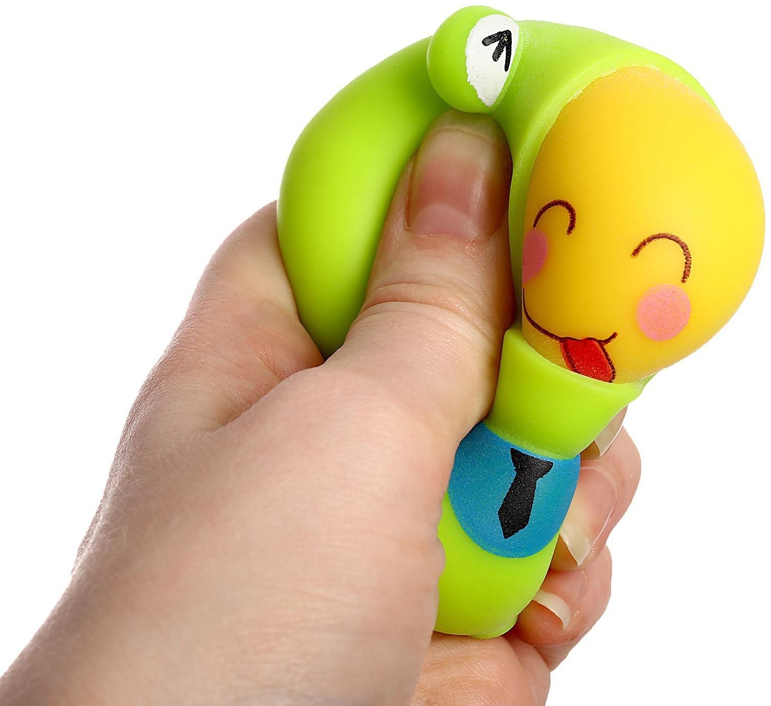 Мялка-антистресс «Зверята», цвета МИКС