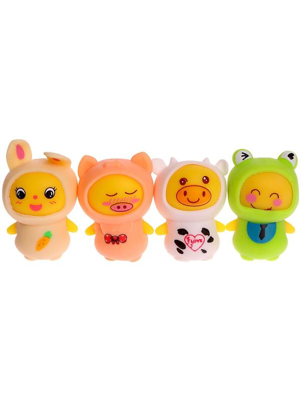 Мялка-антистресс «Зверята», цвета МИКС