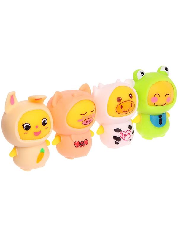 Мялка-антистресс «Зверята», цвета МИКС