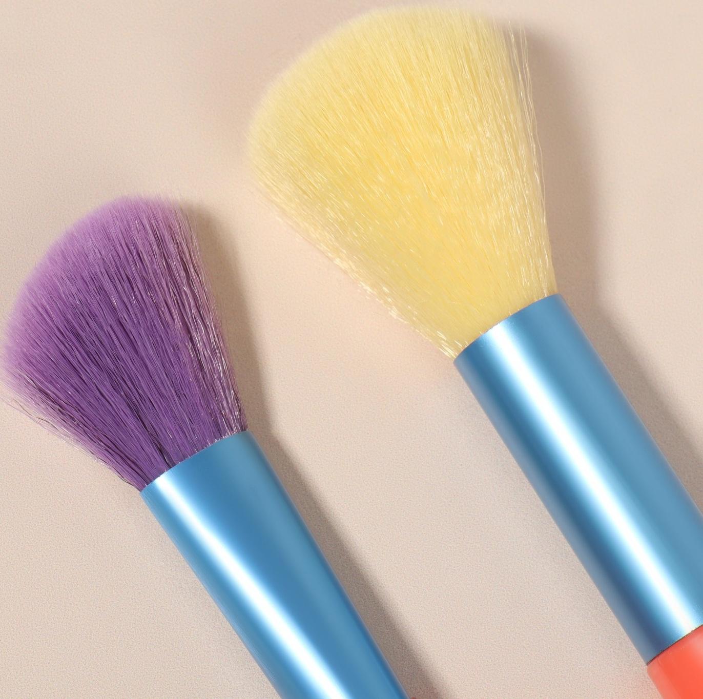 Набор кистей для макияжа «PENCIL», 5 предметов, разноцветные