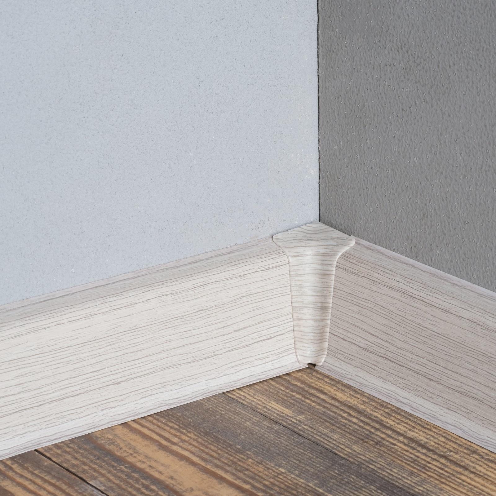 Плинтус напольный 55мм 