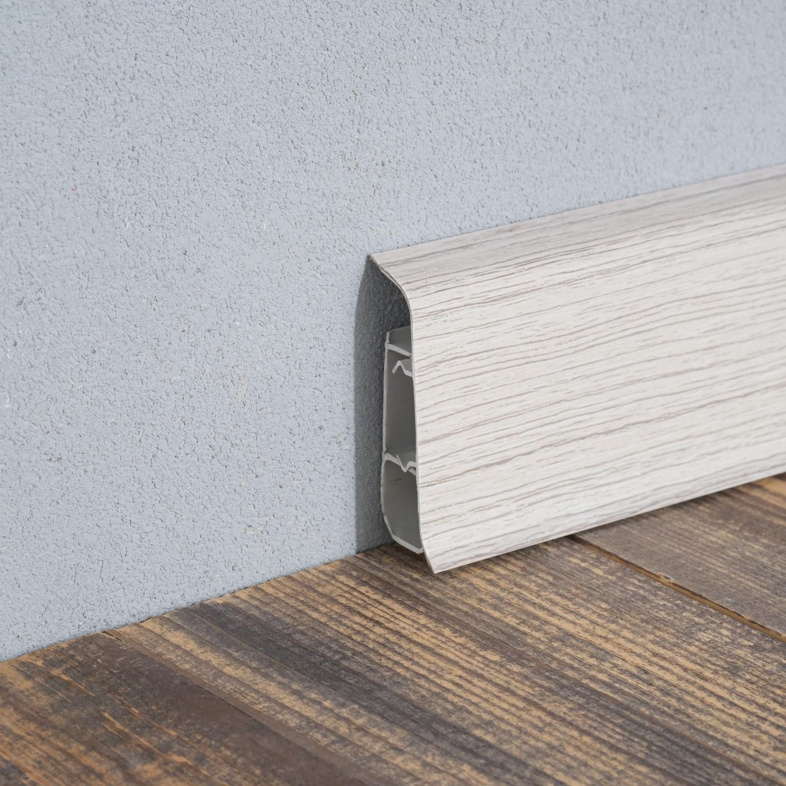 Плинтус напольный 55мм 