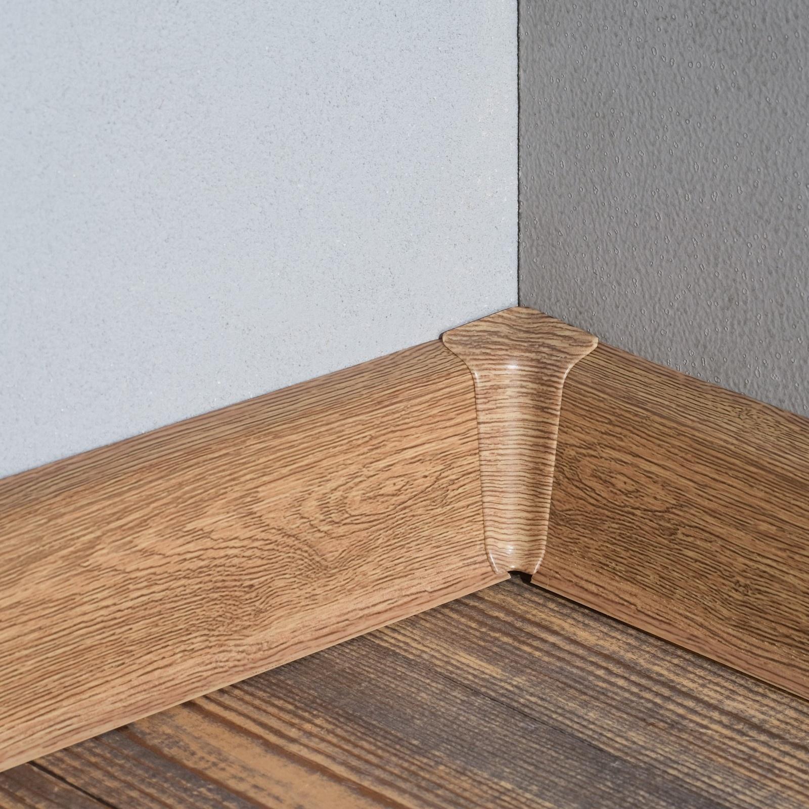 Плинтус напольный 55мм 