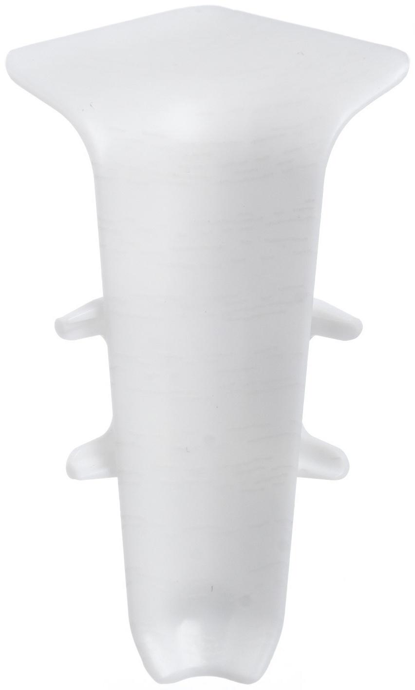 Угол внутренний для плинтуса 55мм 