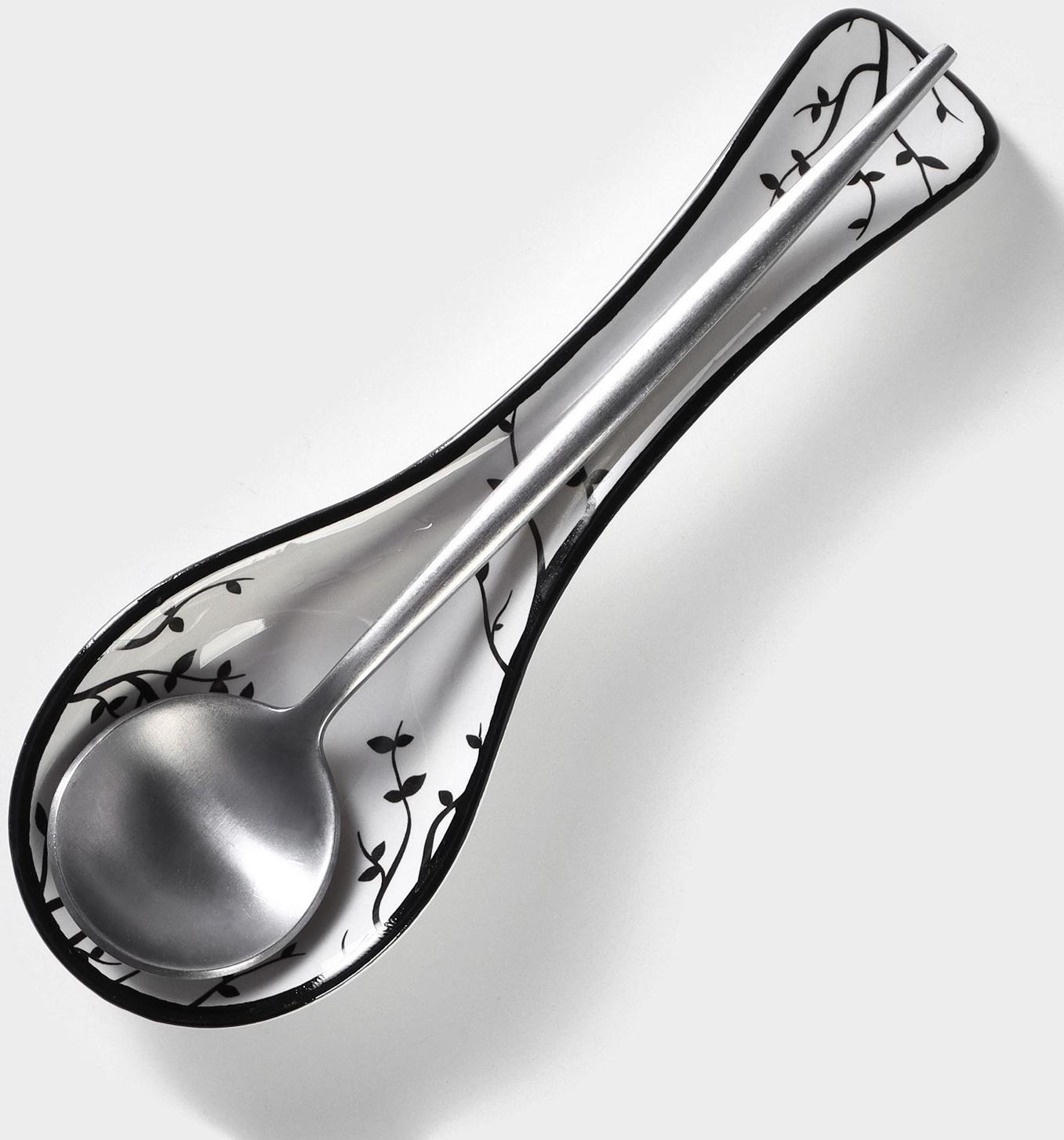 Подставка под ложку Доляна «Весенний вечер», 22,3×7,5×2,5 см