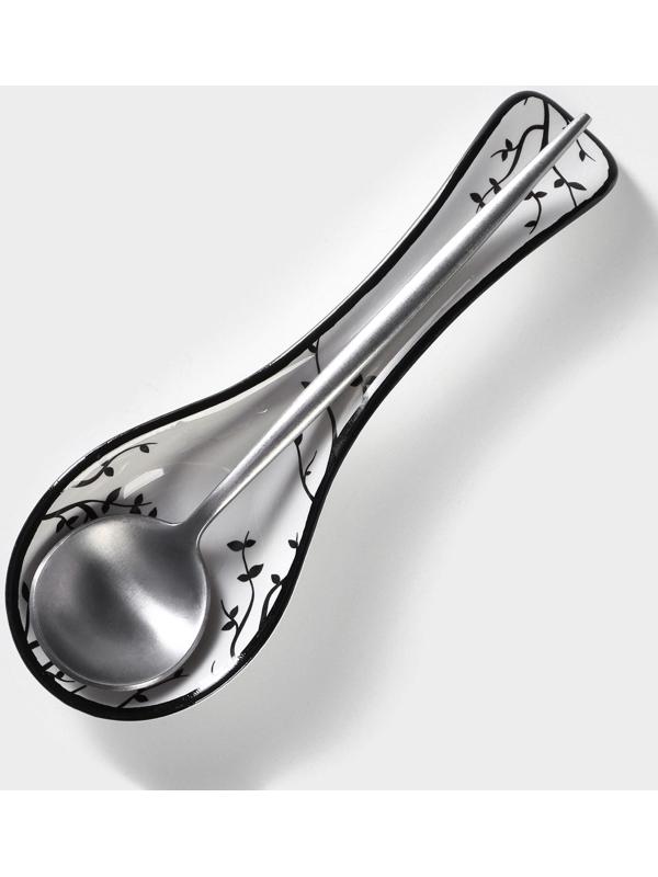 Подставка под ложку Доляна «Весенний вечер», 22,3×7,5×2,5 см