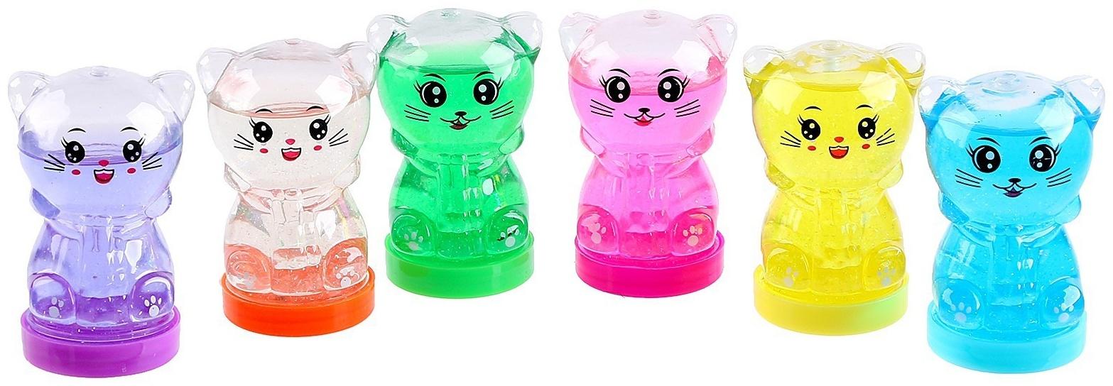 Лизун «Кошка», цвета МИКС