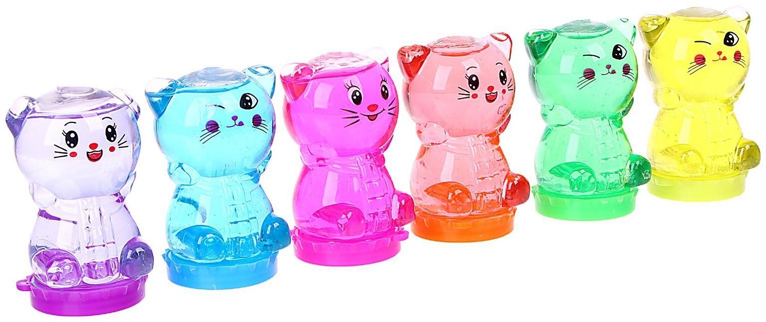 Лизун «Кошка», цвета МИКС