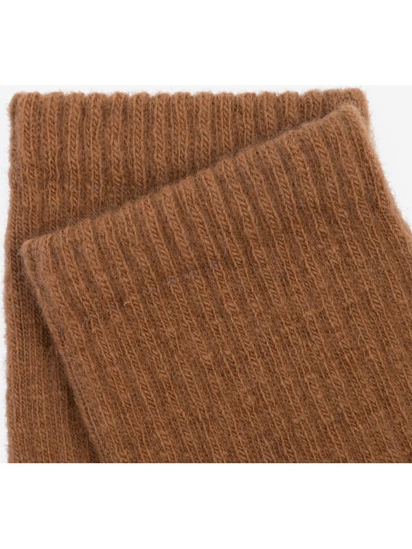 Носки мужские с пухом верблюда, цвет рыжий, размер 44-46