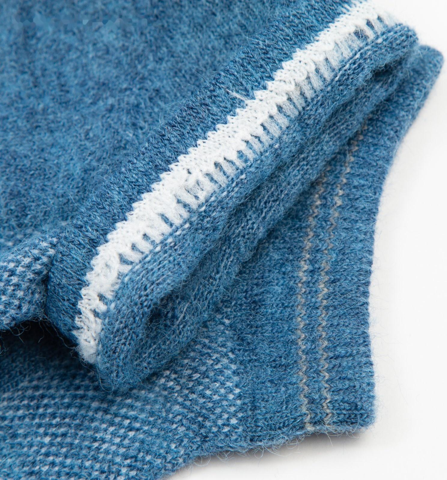 Носки мужские укороченные «Soft merino», цвет джинс, размер 41-43