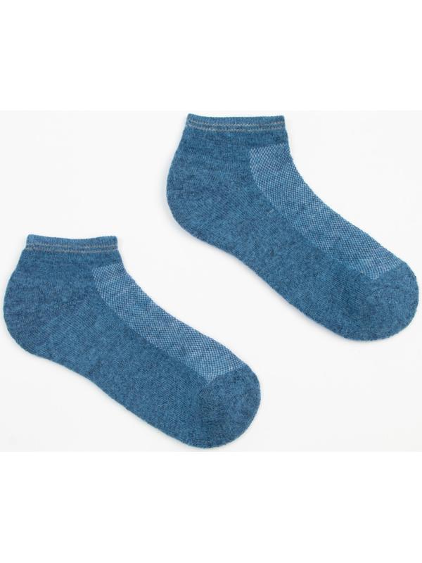 Носки мужские укороченные «Soft merino», цвет джинс, размер 41-43