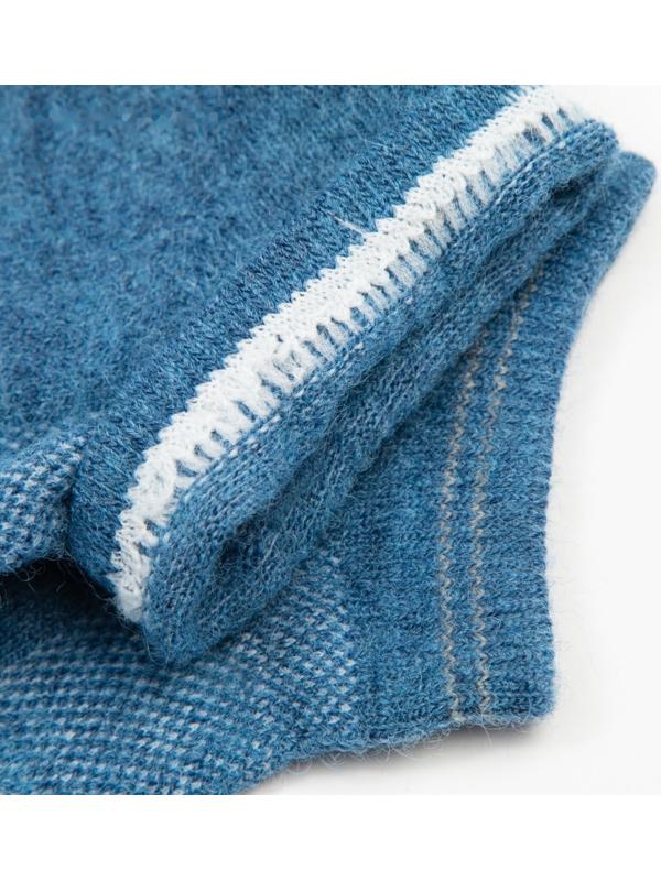Носки мужские укороченные «Soft merino», цвет джинс, размер 41-43