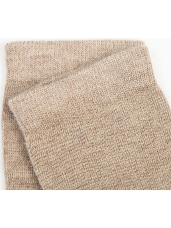Носки женские шерстяные «Super fine», цвет бежевый, размер 35-37