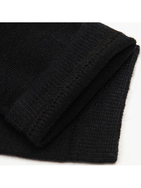 Носки мужские шерстяные «Super fine», цвет чёрный, размер 41-43