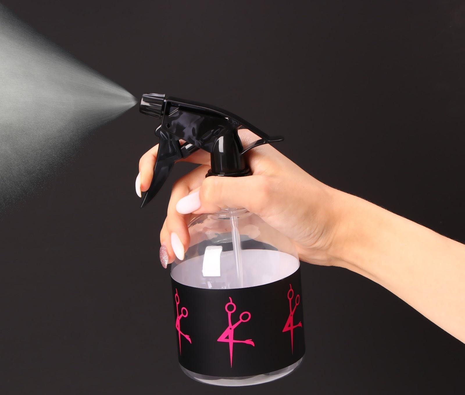 Распылитель парикмахерский «Girl», 500 мл, цвет прозрачный