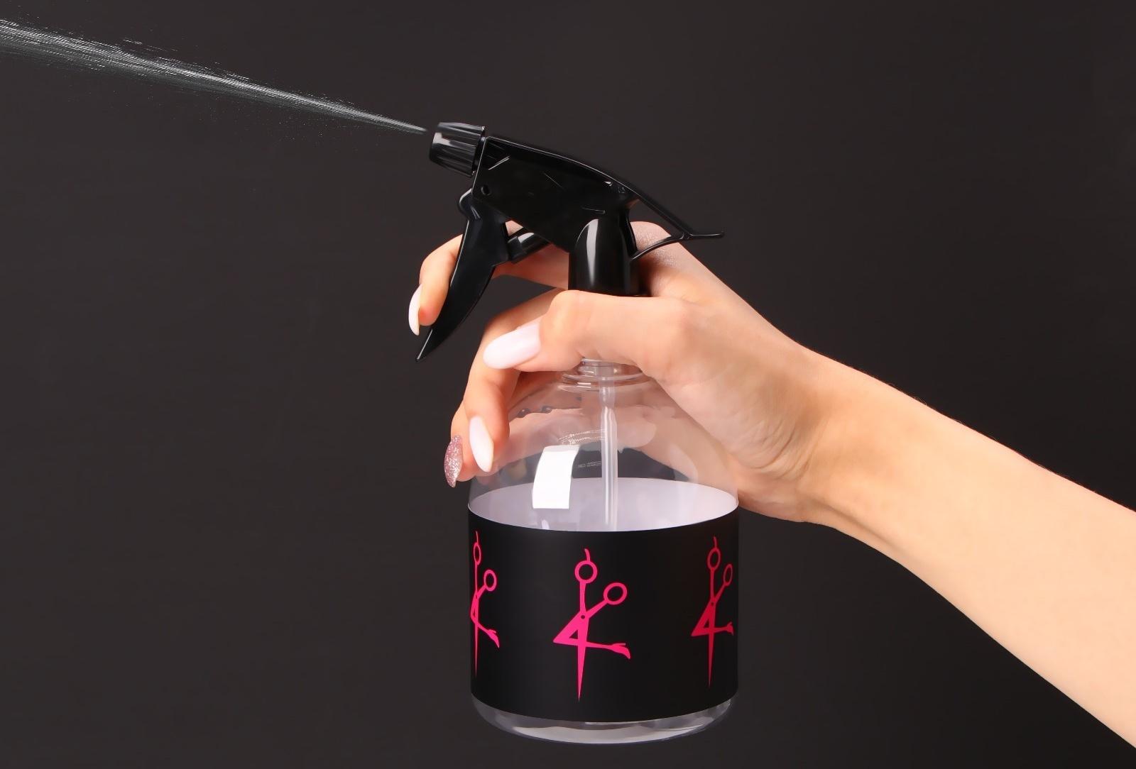 Распылитель парикмахерский «Girl», 500 мл, цвет прозрачный