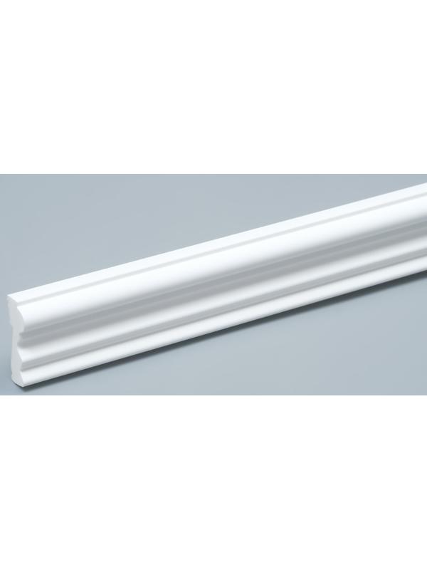 Молдинг настенно-потолочный под покраску 2 UHD 04/42 2000x42 мм