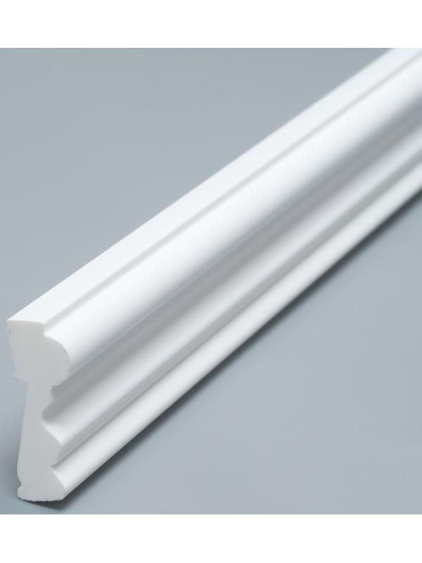 Молдинг настенно-потолочный под покраску 2 UHD 04/42 2000x42 мм