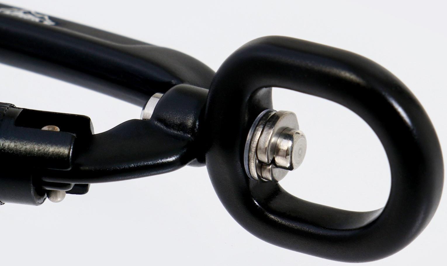 Карабин с байонетной муфтой и вертлюгом, 9х4 см, 400кг, микс