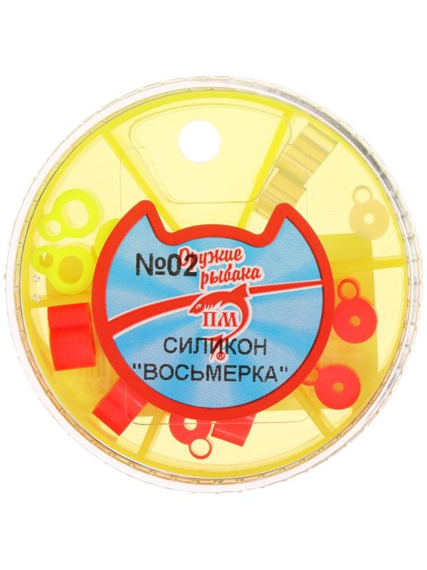 Набор силиконовых кембриков Пирс Мастер, Крепление сторожка №2 D 2.1 х 1.4-3.5 х 2.2, МИКС