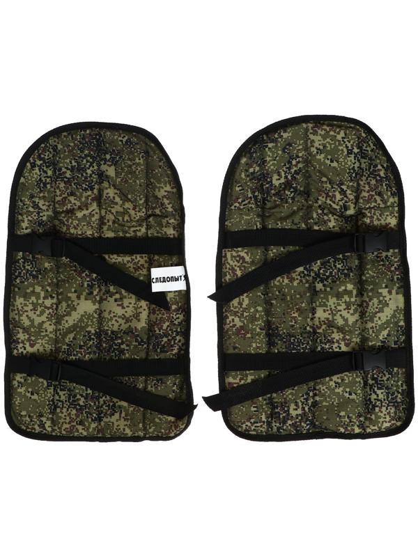Наколенники рыболовные СЛЕДОПЫТ Виртуоз, 30 х 50 см, цвет  пиксель/хаки, пара