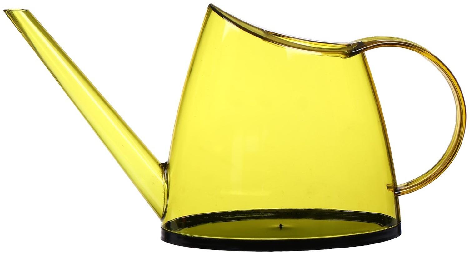 Лейка, 1,2 л, без рассеивателя, жёлтая
