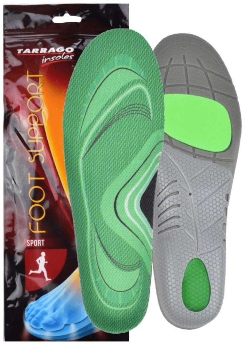 Стельки спортивные Tarrago Foot Support, анатомические, ткань, размер 40-41