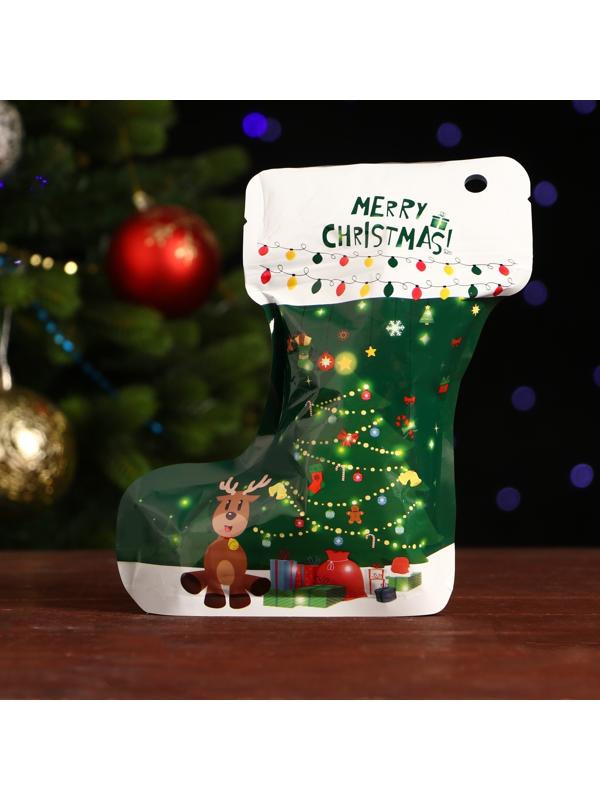 Пакет подарочный, с zip-lock застежкой 12 х 20,5 см