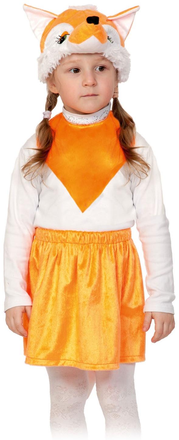 Карнавальный костюм «Лисичка», плюш лайт, рост 92-116 см
