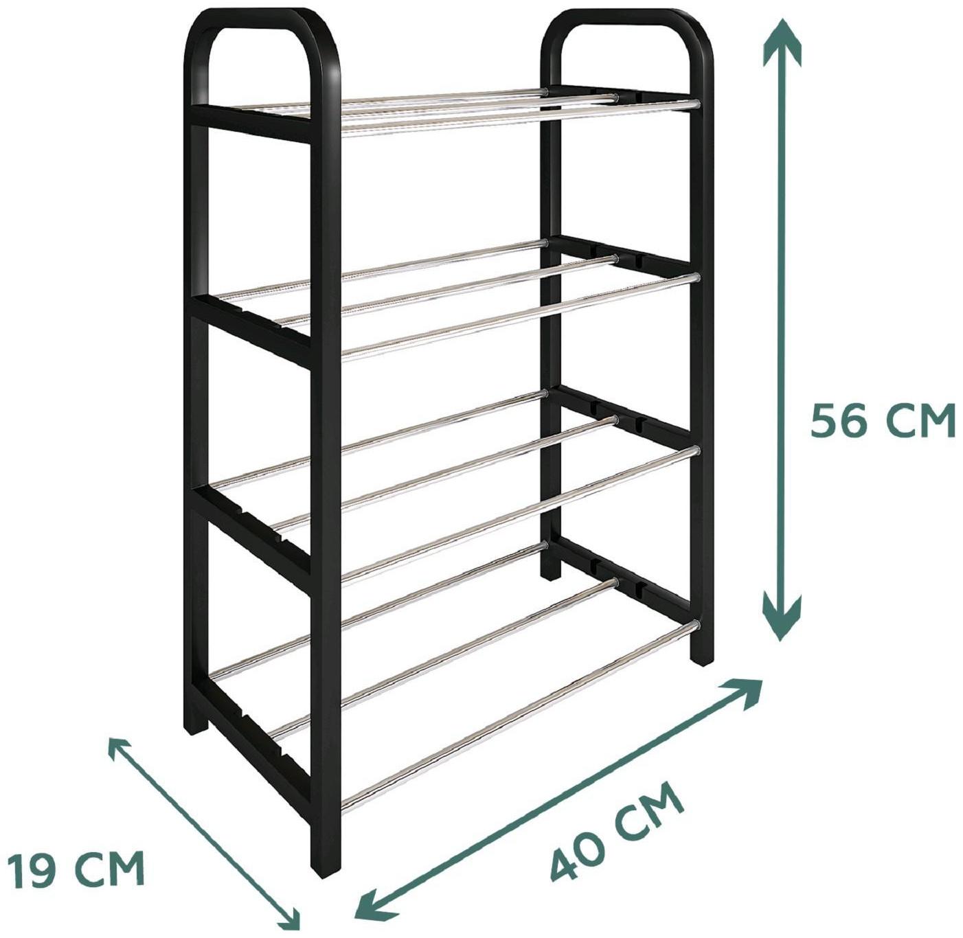 Полка для обуви, 4 яруса