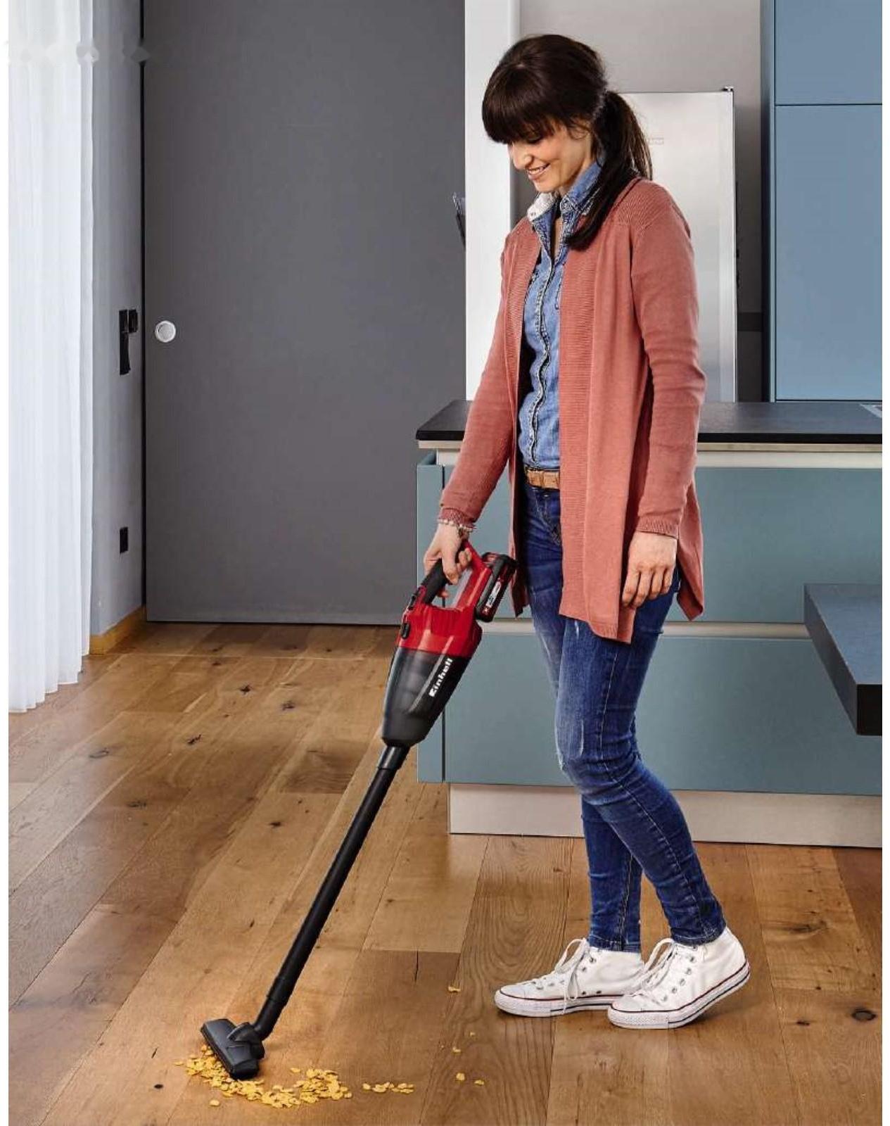 Пылесос аккумуляторный Einhell TE-VC 18 Li-Solo, 4.2 кПа, 540 мл емкость, БЕЗ АКБ И ЗУ