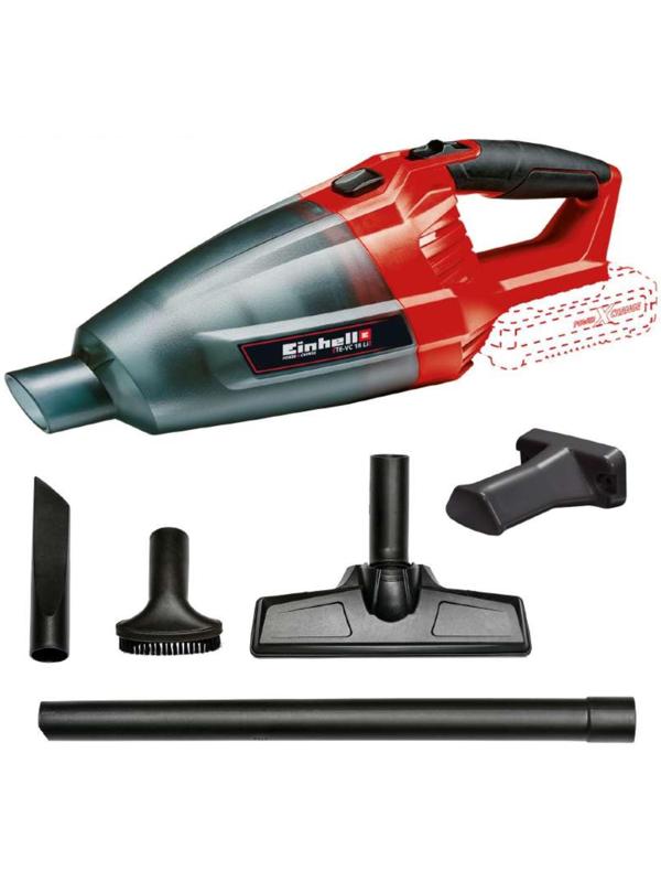 Пылесос аккумуляторный Einhell TE-VC 18 Li-Solo, 4.2 кПа, 540 мл емкость, БЕЗ АКБ И ЗУ