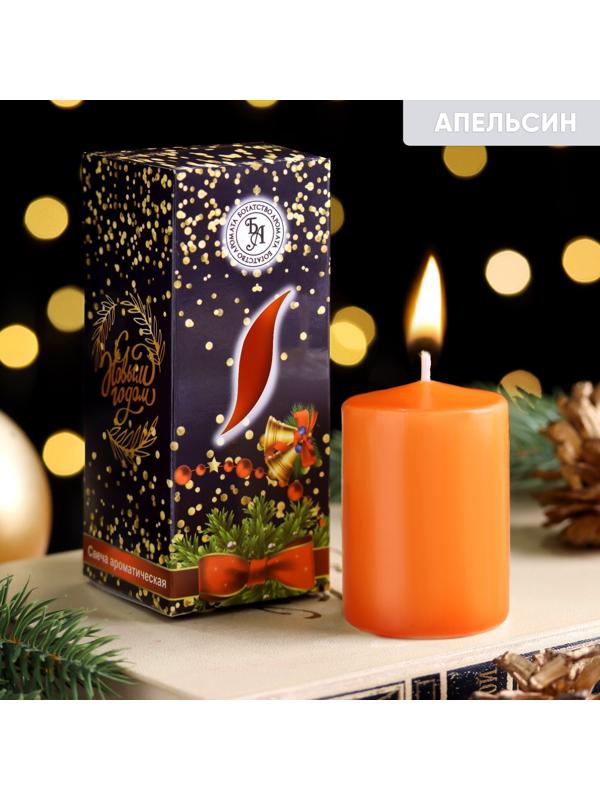 Свеча ароматическая новогодняя 