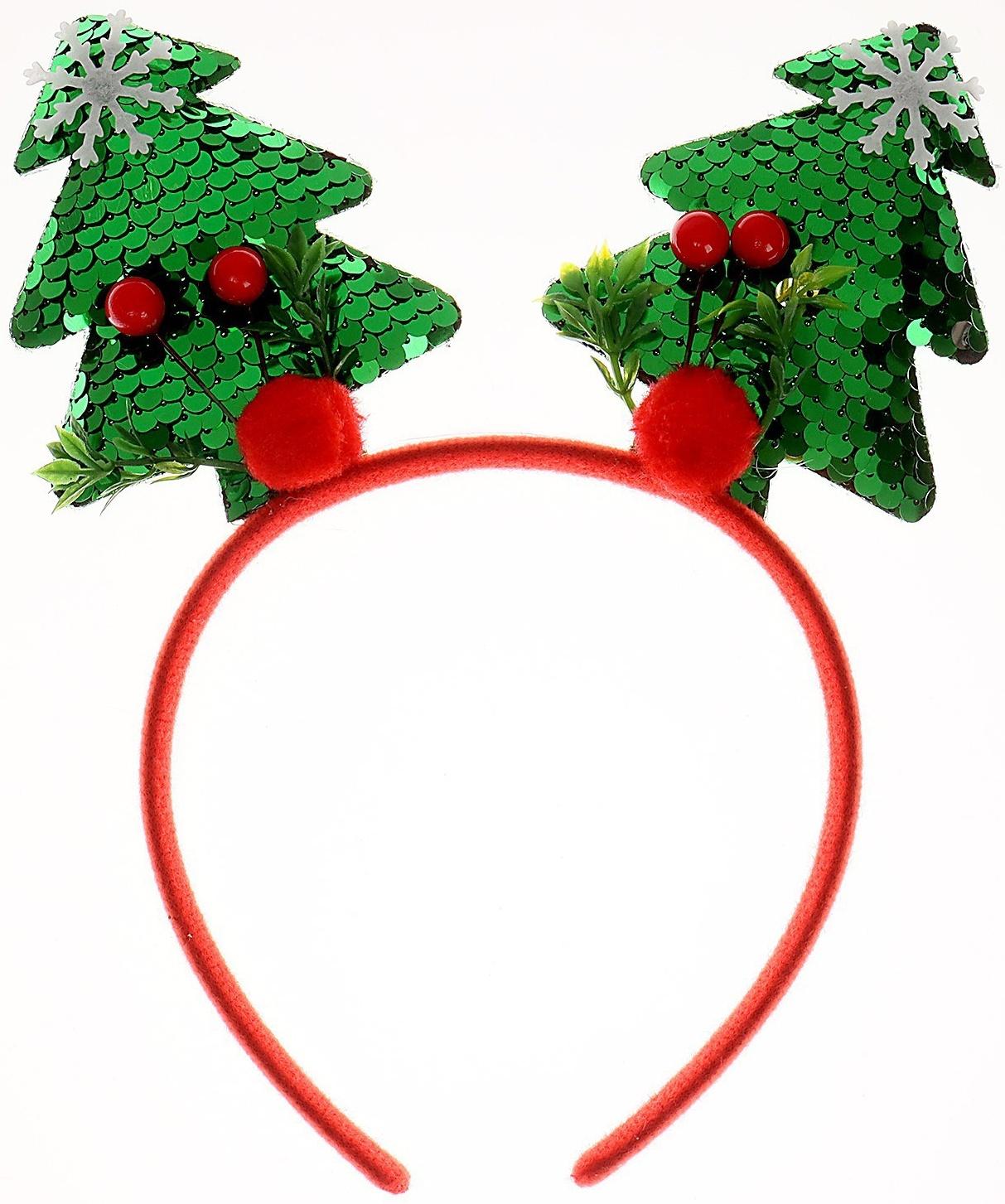 Карнавальный ободок «Ёлочки»