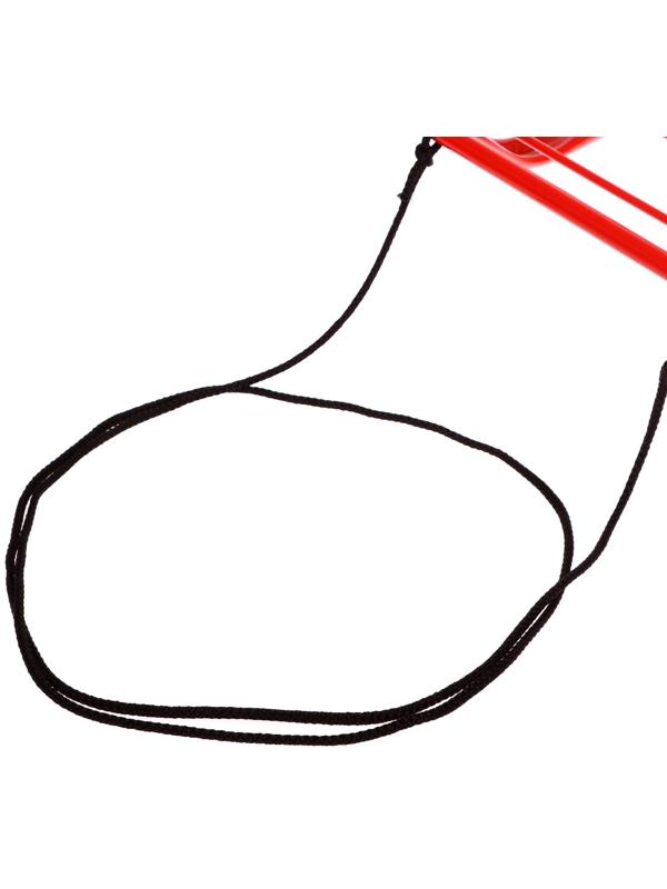 Санки «Тимка 3К» с рукавичками, цвет алый