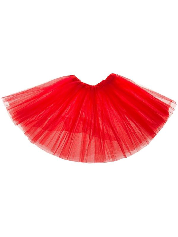 Карнавальный набор «Зайка с бантиком», ободок, юбка красная, 3-7 лет