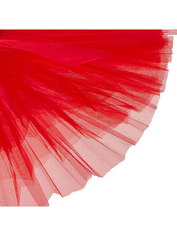 Карнавальный набор «Зайка с бантиком», ободок, юбка красная, 3-7 лет