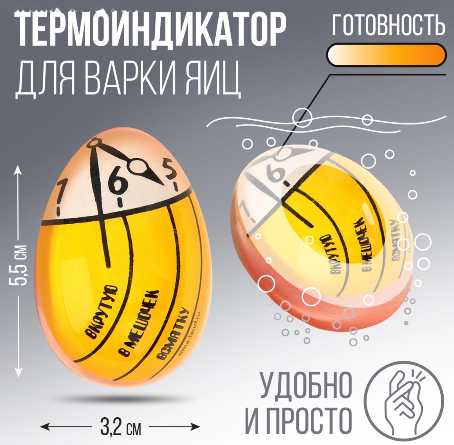 Таймер для варки яиц «Время»