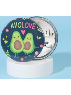 Зеркало «AVOLOVE», d = 7 см, разноцветное